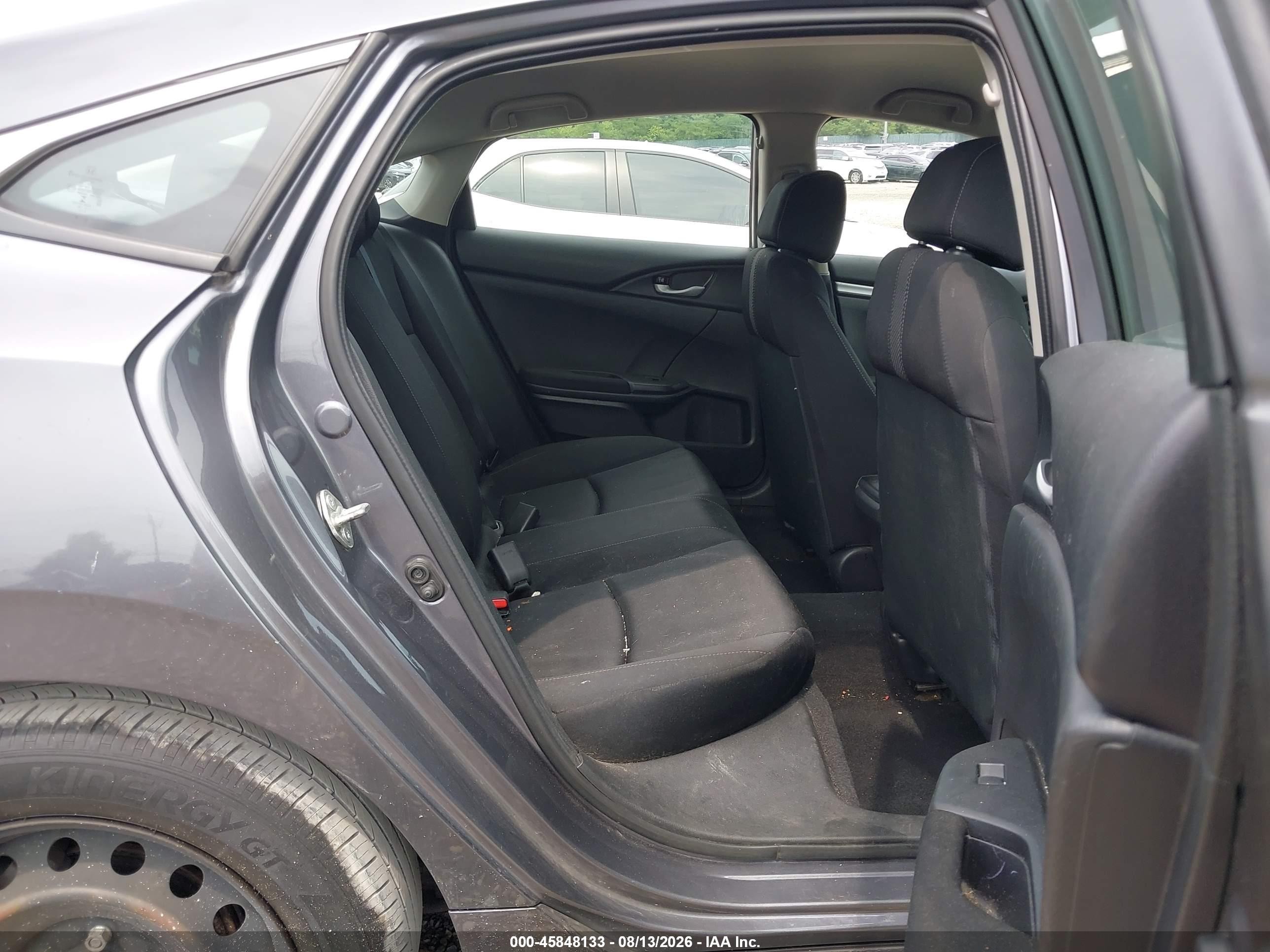 2020 Honda Civic Lx Серый vin: 2HGFC2F65LH575642