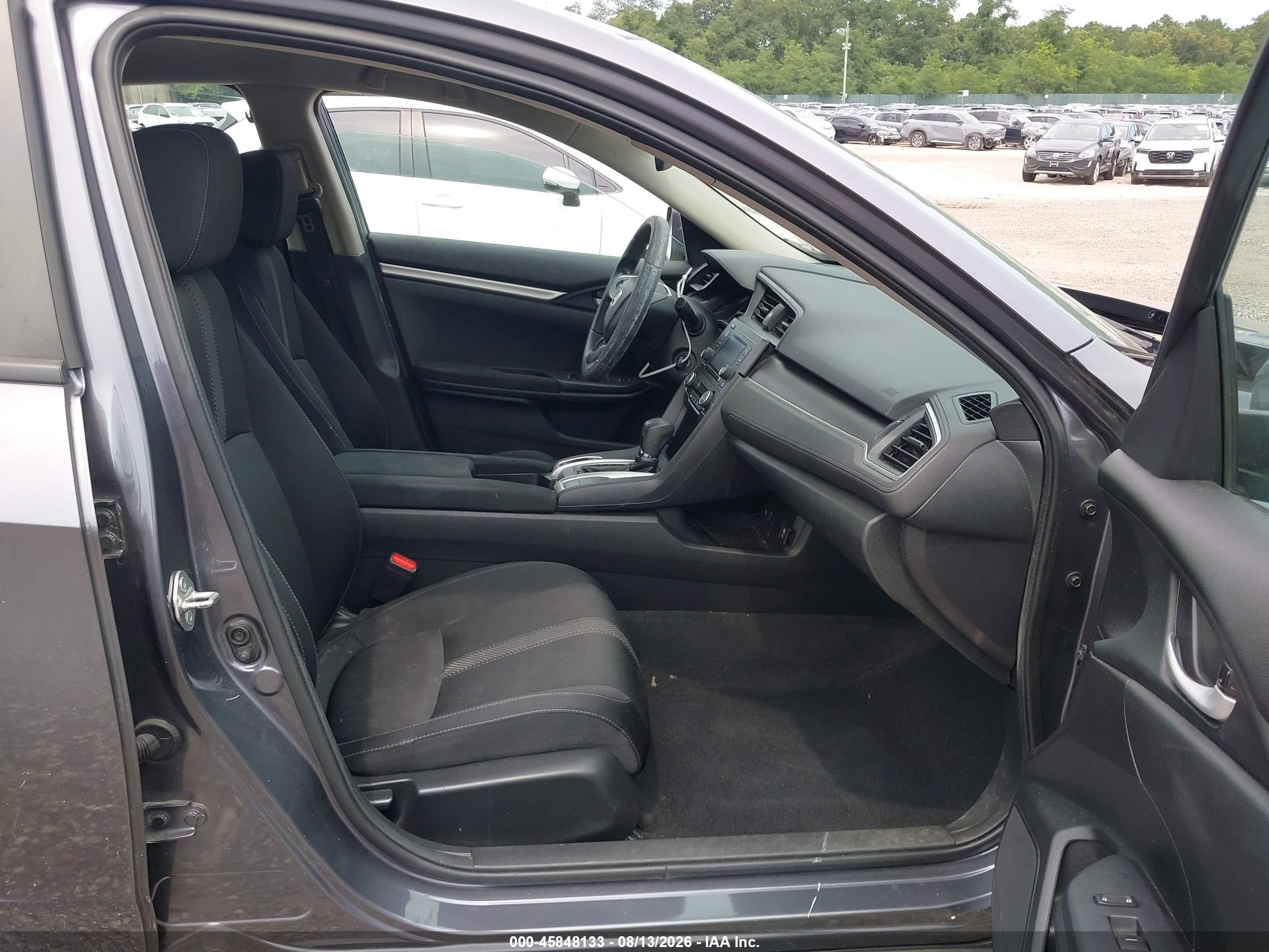 2020 Honda Civic Lx Серый vin: 2HGFC2F65LH575642