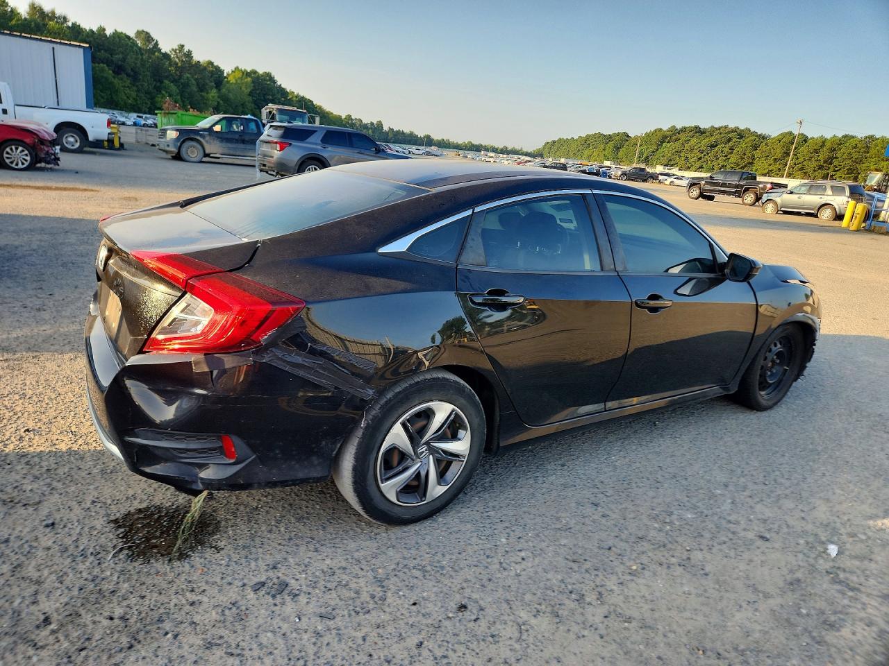 2021 Honda Civic Lx Black vin: 2HGFC2F65MH522912