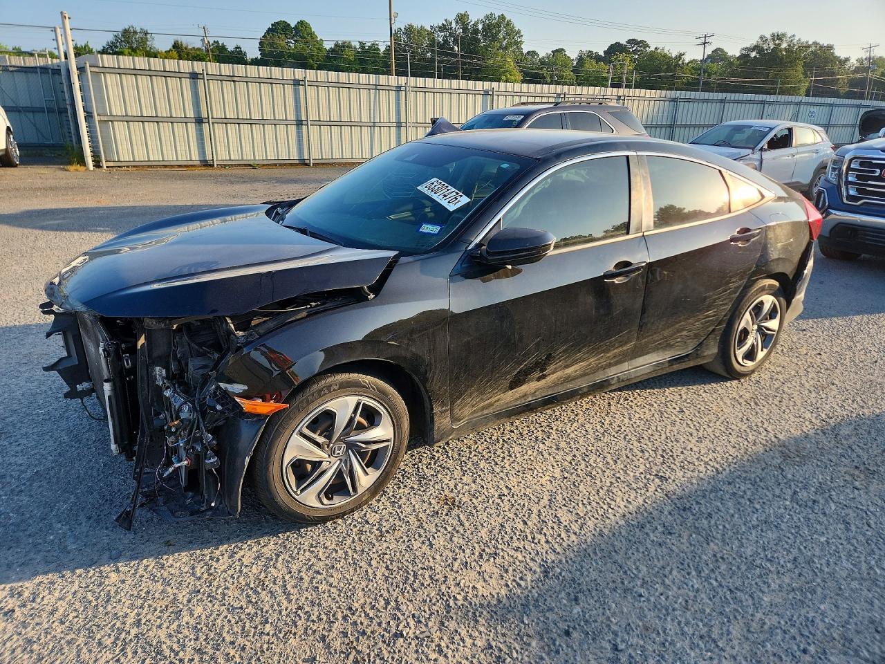 2021 Honda Civic Lx Black vin: 2HGFC2F65MH522912