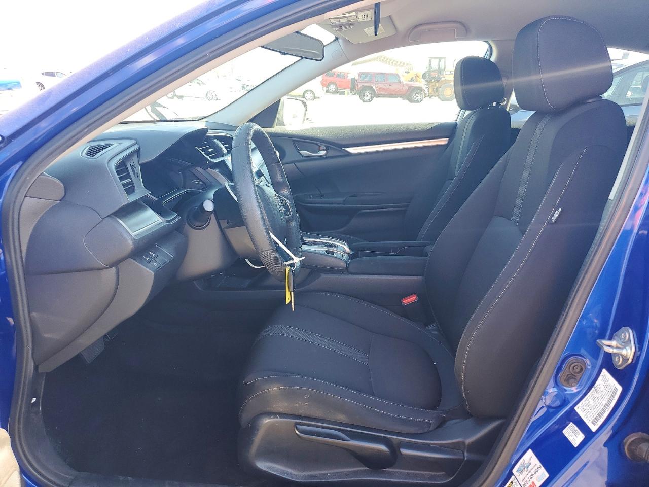 2019 Honda Civic Lx Blue vin: 2HGFC2F66KH527260