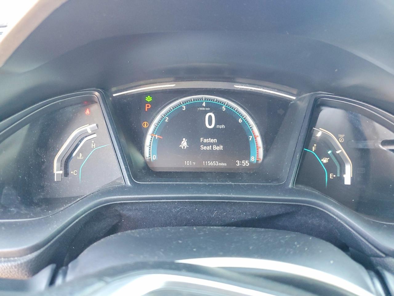 2019 Honda Civic Lx Blue vin: 2HGFC2F66KH527260
