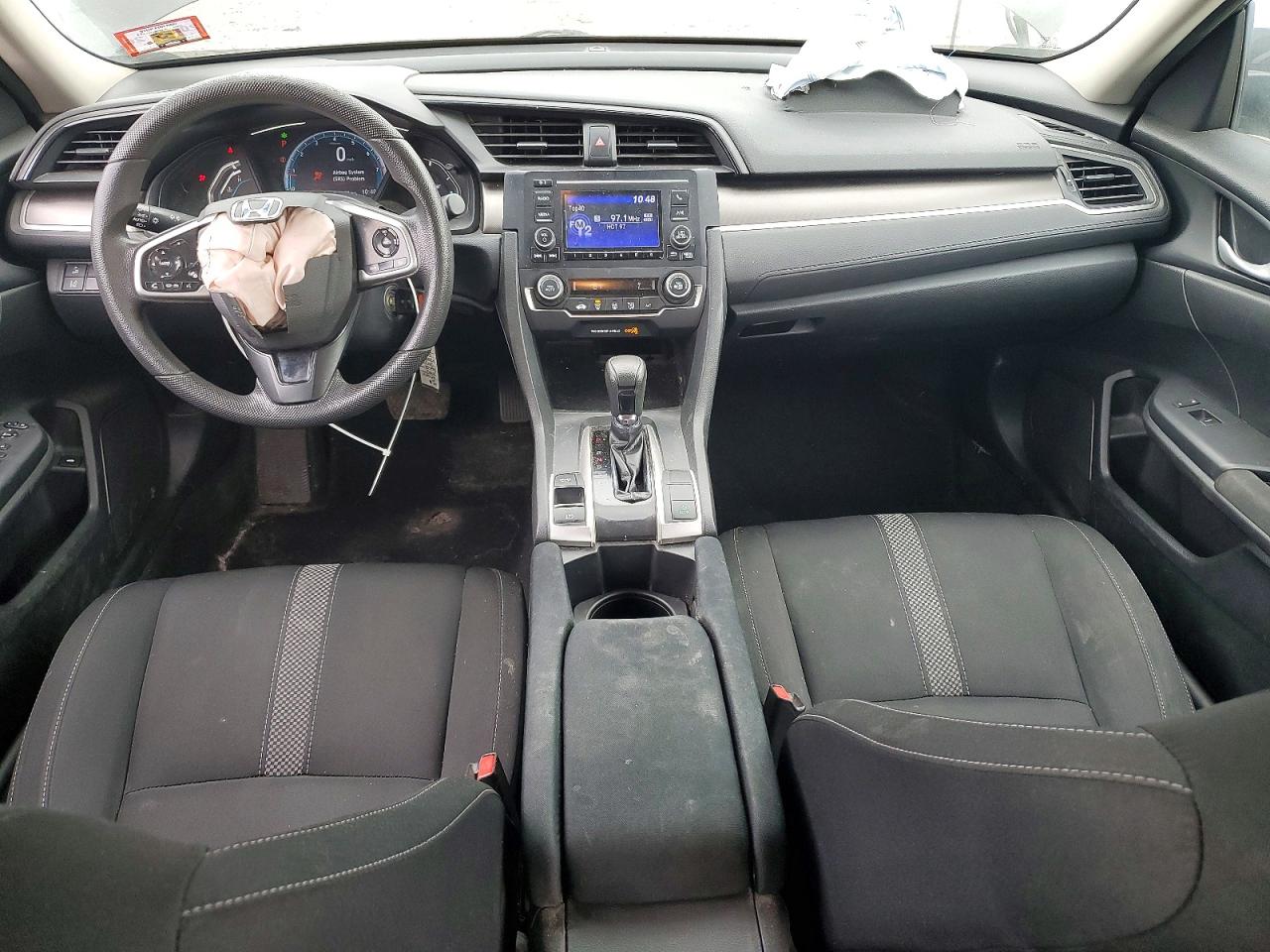 2019 Honda Civic Lx Black vin: 2HGFC2F66KH544351
