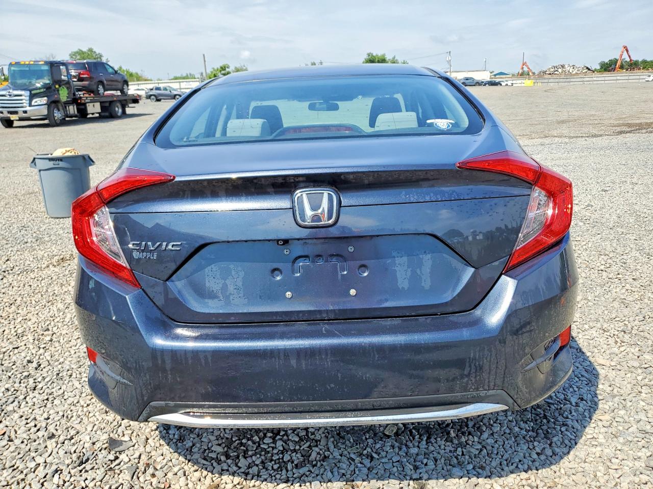 2019 Honda Civic Lx Gray vin: 2HGFC2F66KH553597