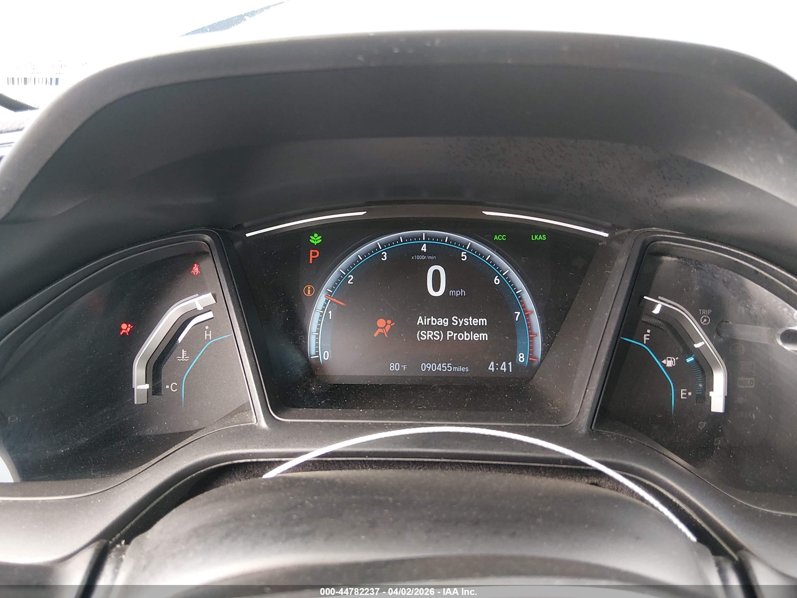 2020 Honda Civic Lx Blue vin: 2HGFC2F66LH548319