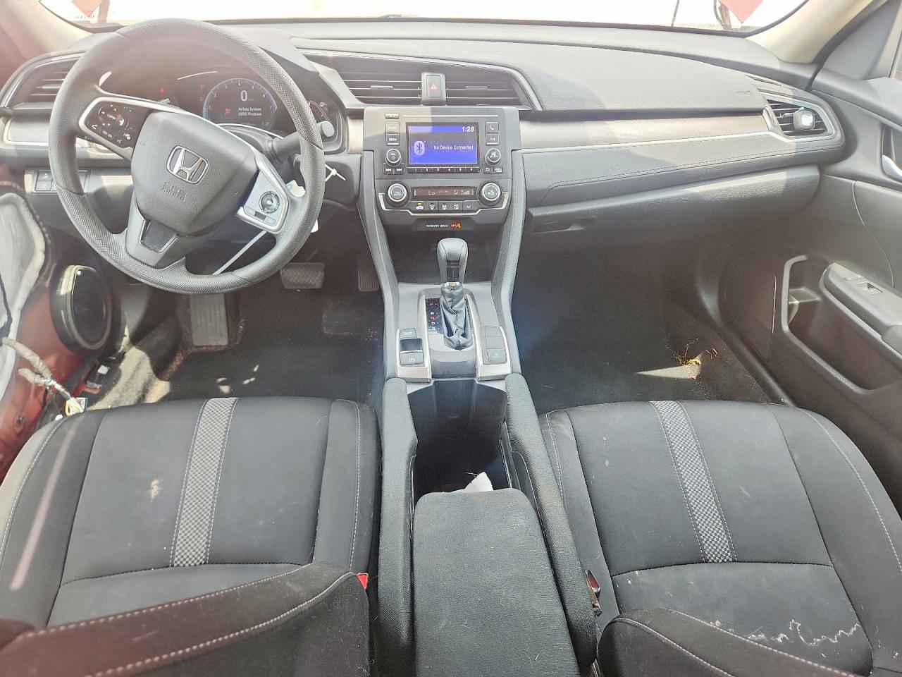 2021 Honda Civic Lx Red vin: 2HGFC2F66MH514138