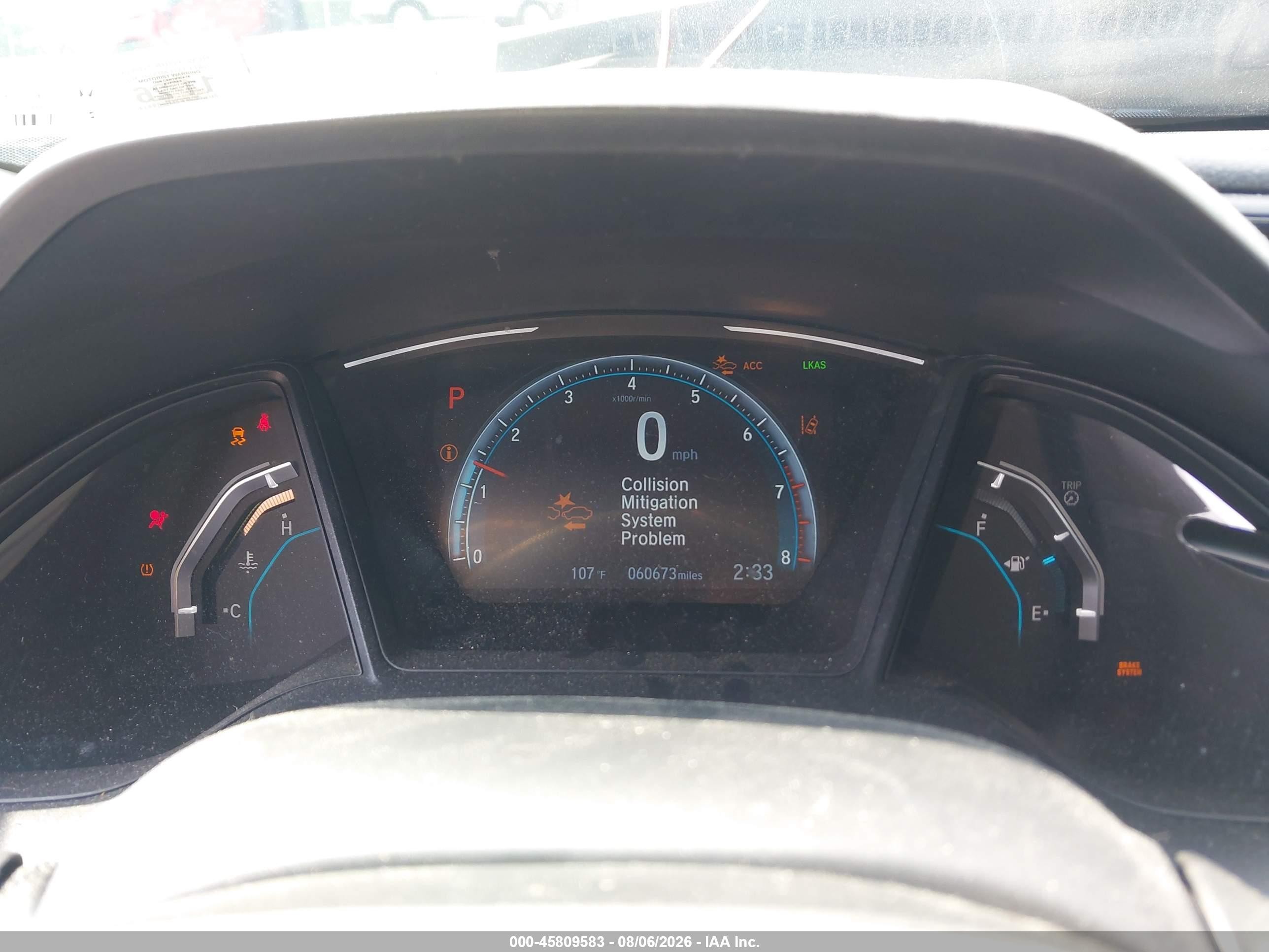2020 Honda Civic Lx Black vin: 2HGFC2F67LH589414