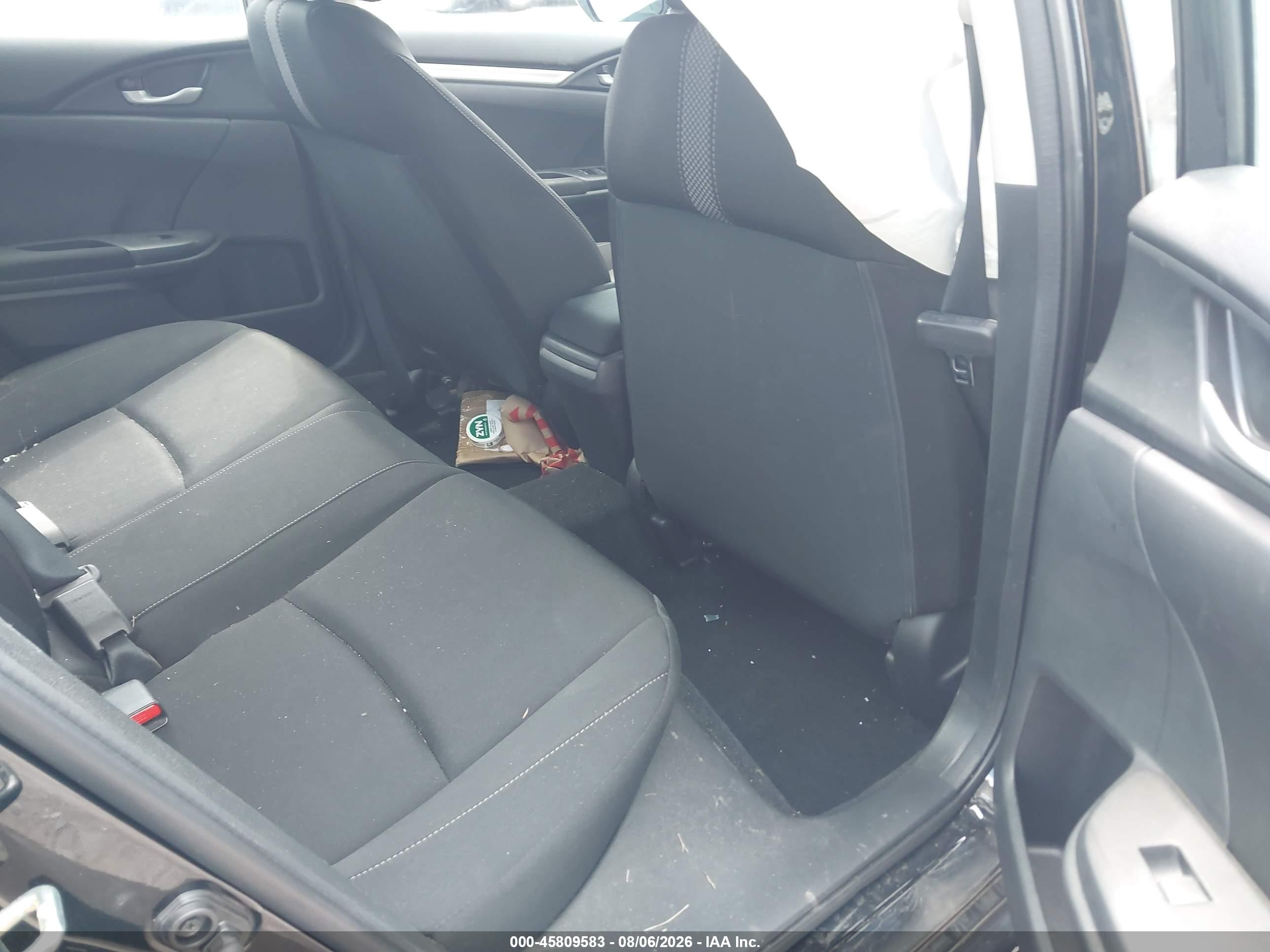 2020 Honda Civic Lx Black vin: 2HGFC2F67LH589414