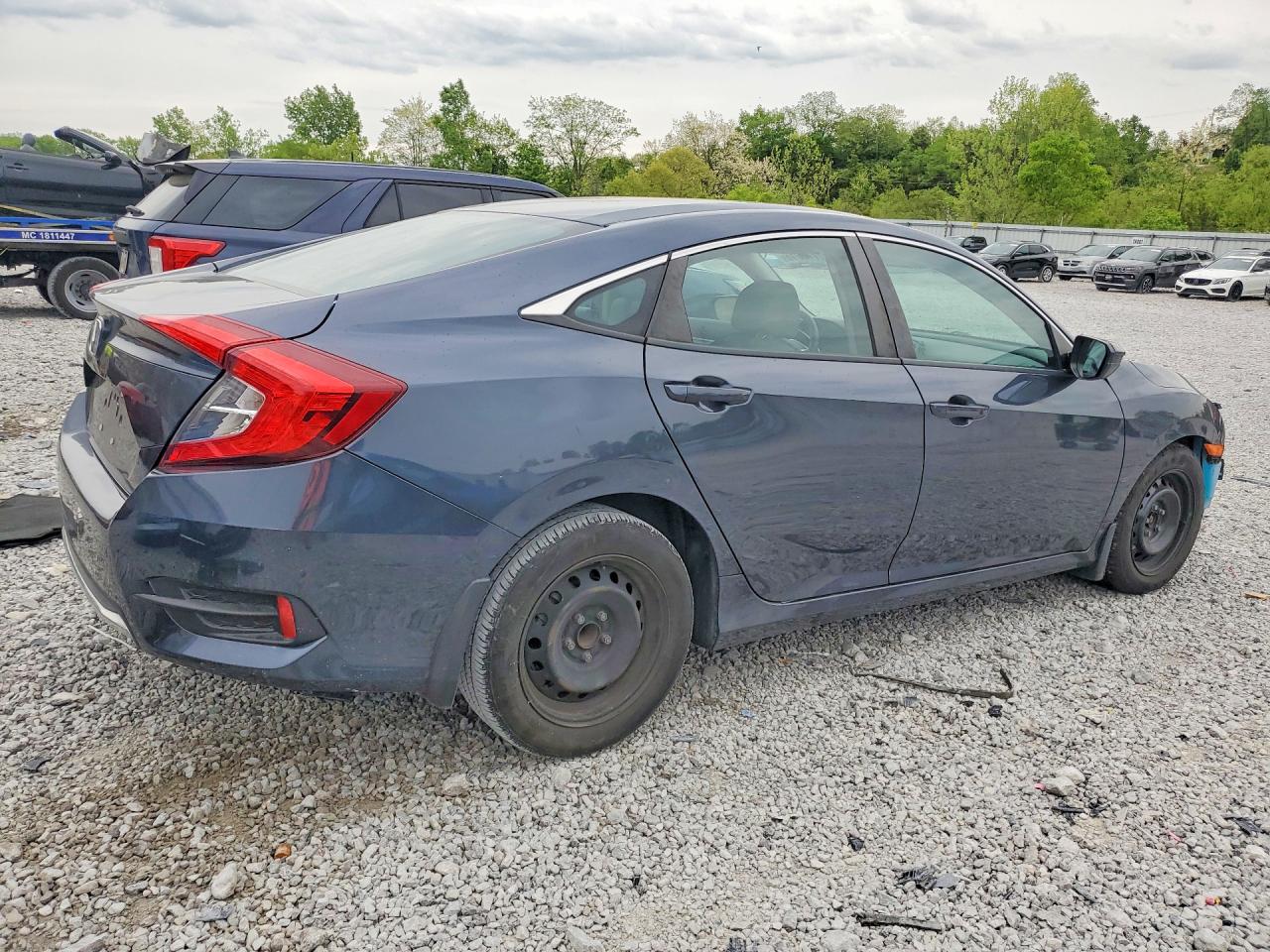 2021 Honda Civic Lx Угольный vin: 2HGFC2F67MH513953
