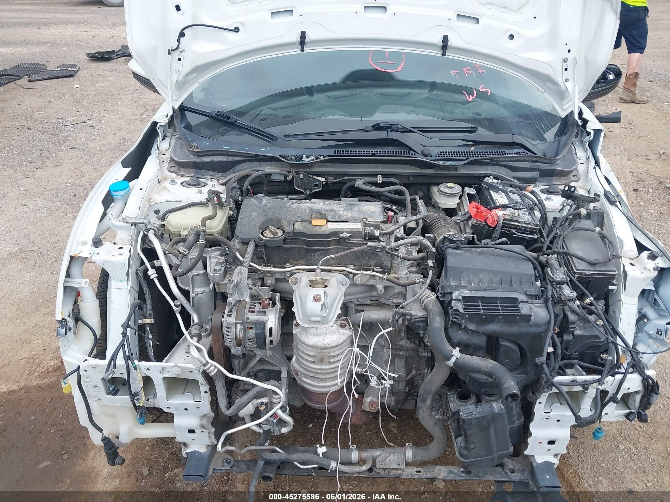 2021 Honda Civic Lx White vin: 2HGFC2F67MH543731