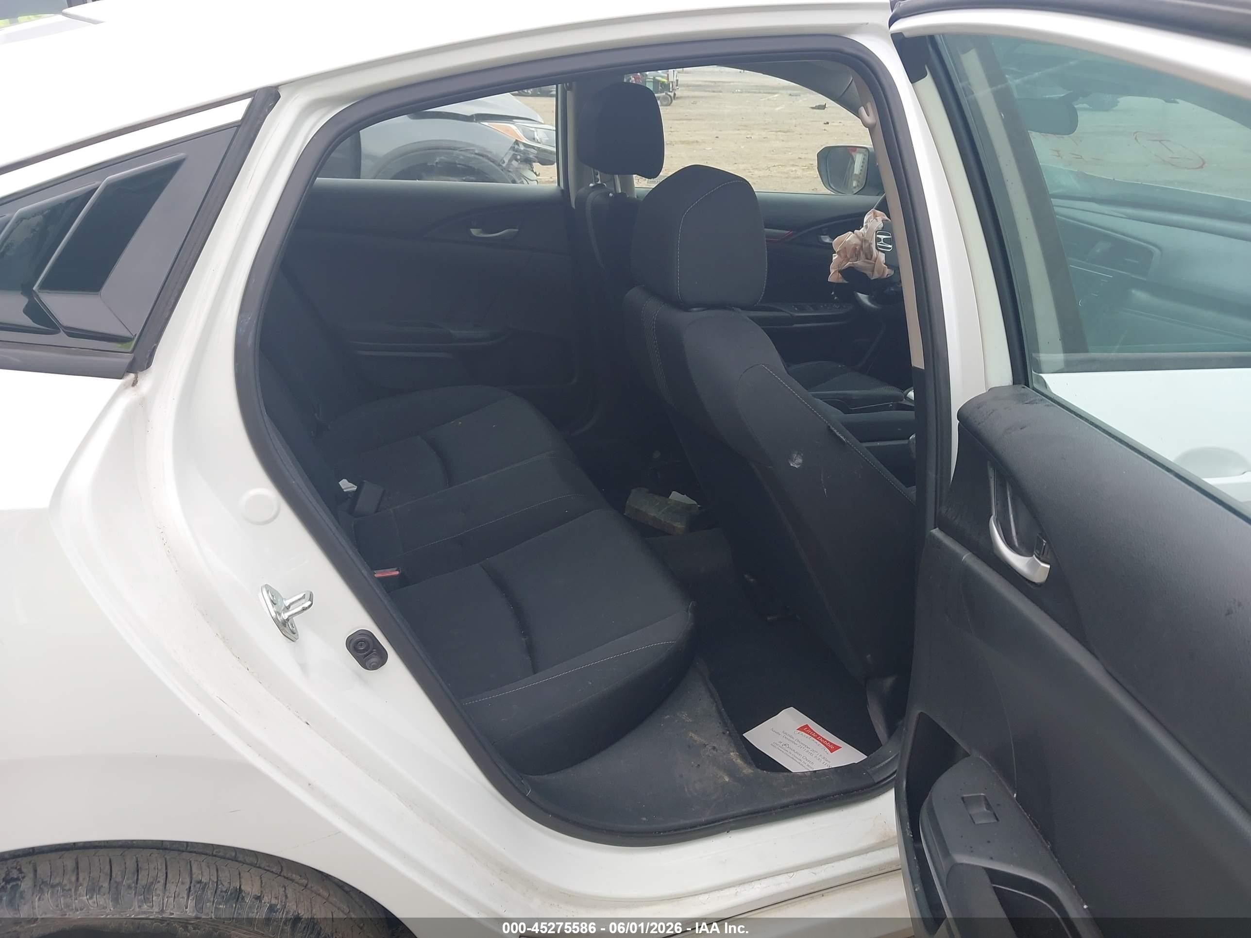 2021 Honda Civic Lx White vin: 2HGFC2F67MH543731