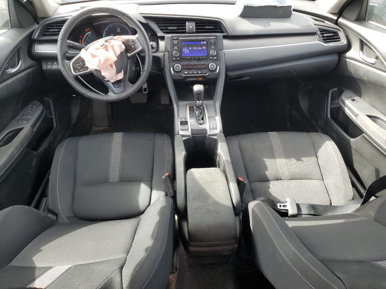 2019 Honda Civic Lx Gray vin: 2HGFC2F68KH606557