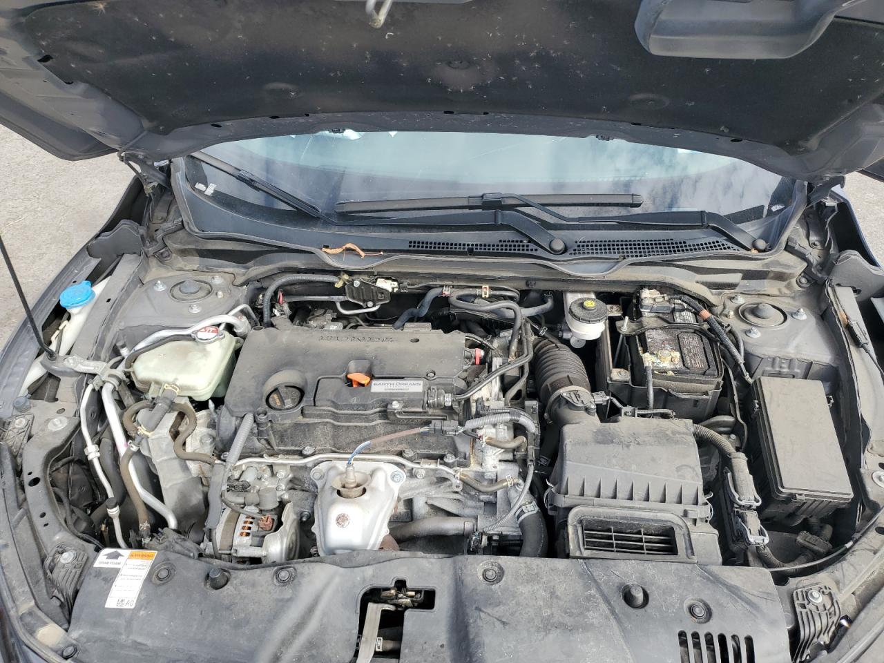 2019 Honda Civic Lx Gray vin: 2HGFC2F68KH606557