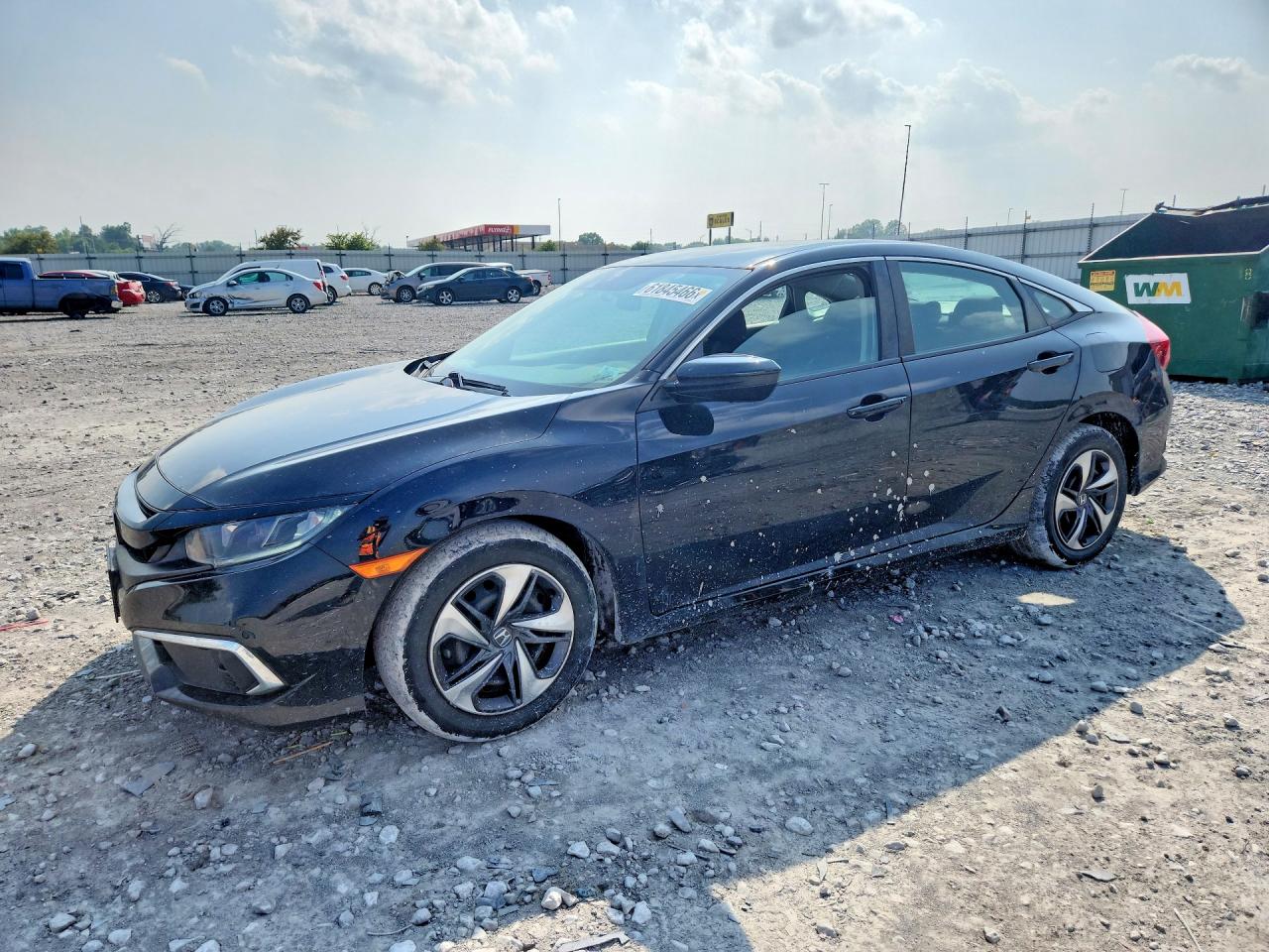 2021 Honda Civic Lx Black vin: 2HGFC2F68MH500810