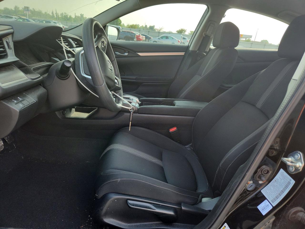 2021 Honda Civic Lx Black vin: 2HGFC2F68MH500810