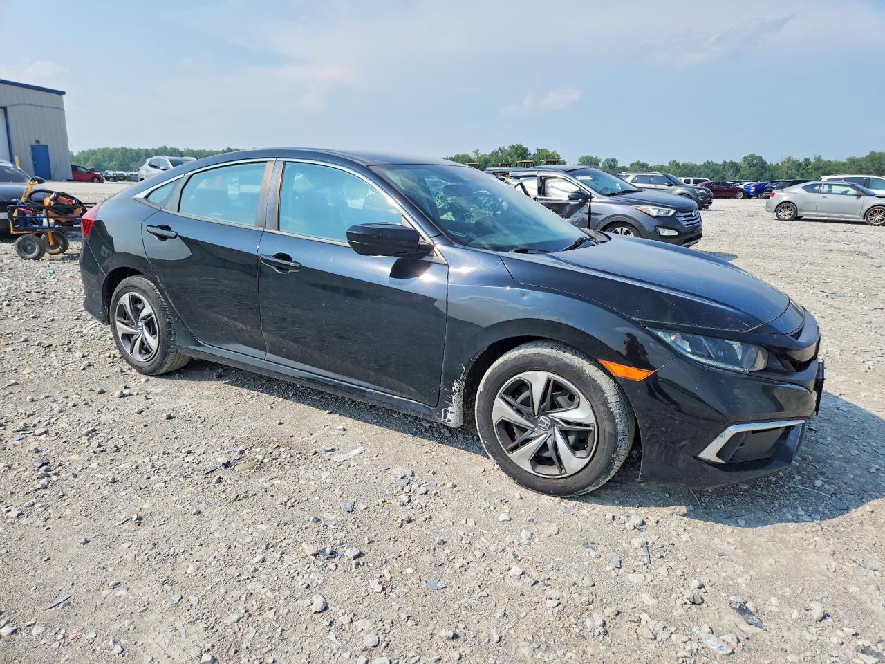 2021 Honda Civic Lx Black vin: 2HGFC2F68MH500810