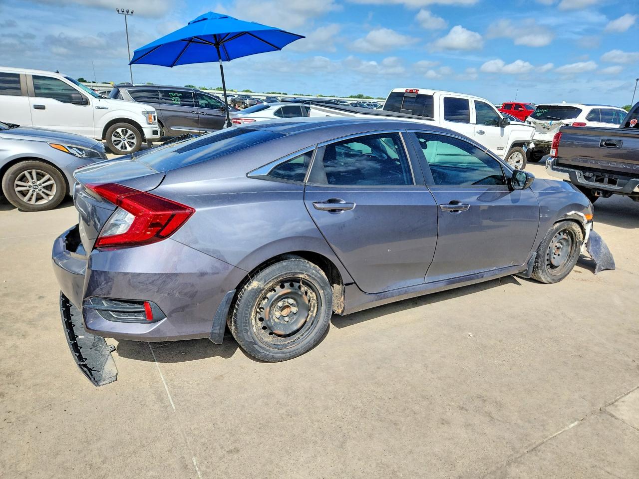 2021 Honda Civic Lx Gray vin: 2HGFC2F68MH521026