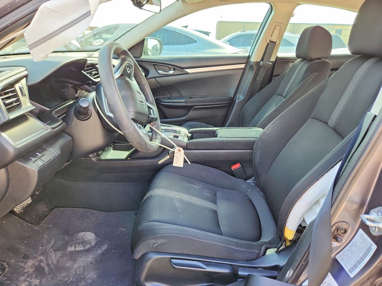 2021 Honda Civic Lx Gray vin: 2HGFC2F68MH521026