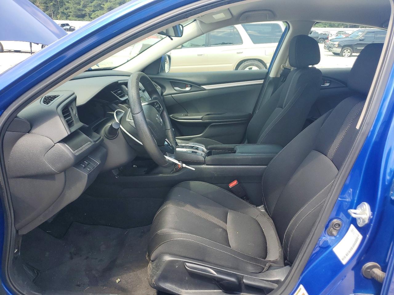 2021 Honda Civic Lx Синий vin: 2HGFC2F68MH559002