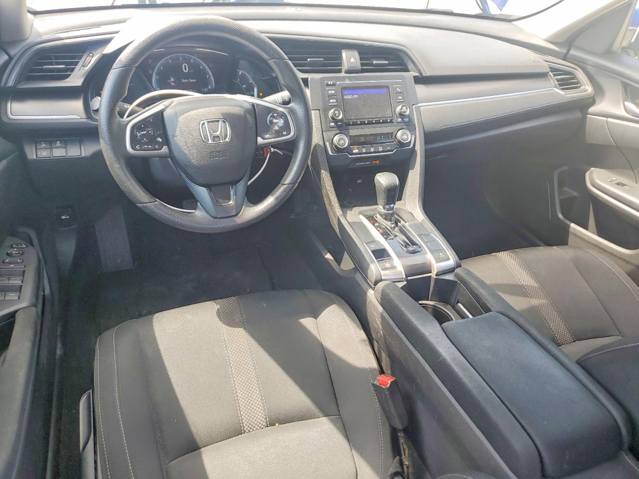 2021 Honda Civic Lx Синий vin: 2HGFC2F68MH559002