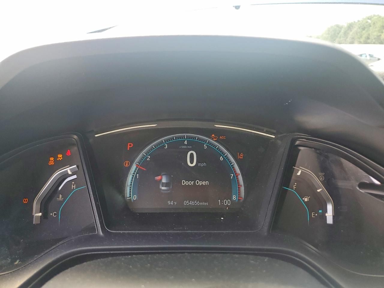 2021 Honda Civic Lx Синий vin: 2HGFC2F68MH559002