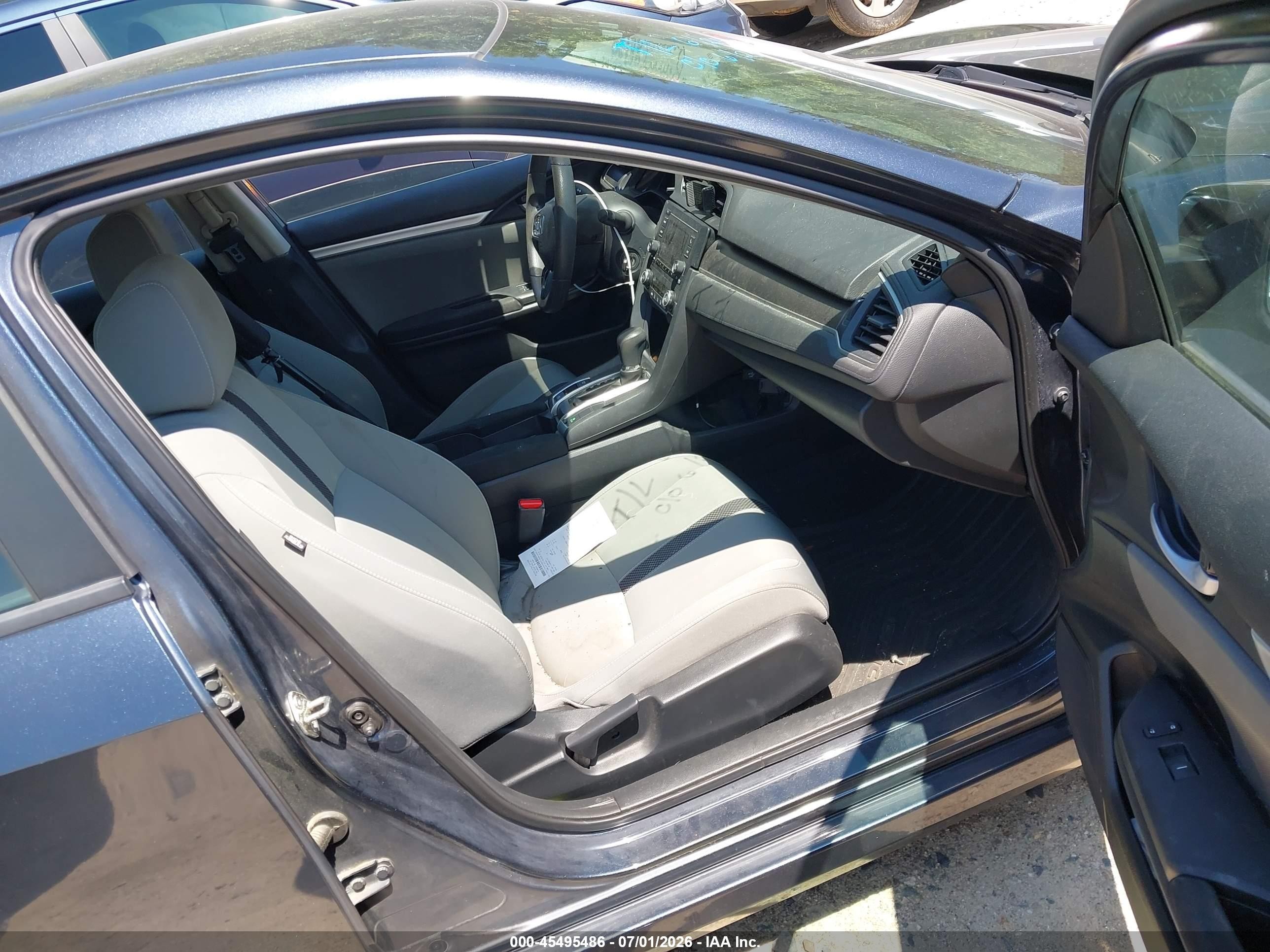 2020 Honda Civic Lx Navy vin: 2HGFC2F69LH504444