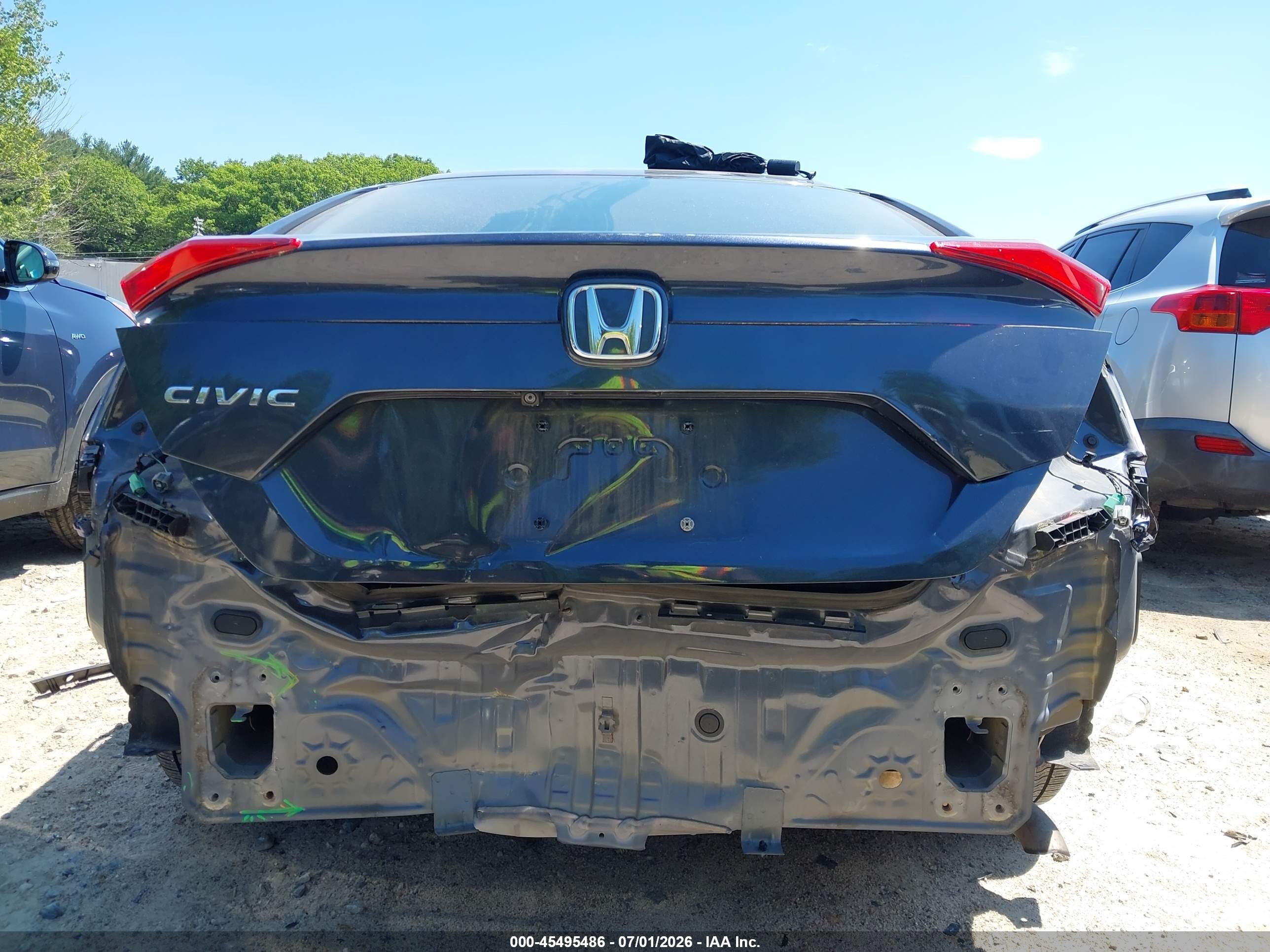 2020 Honda Civic Lx Navy vin: 2HGFC2F69LH504444