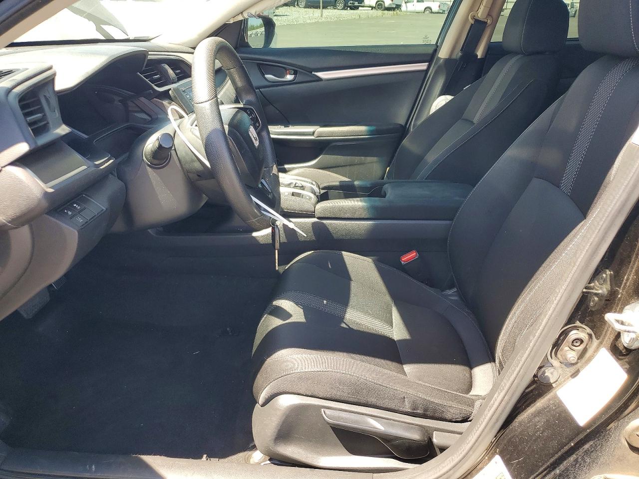 2020 Honda Civic Lx Black vin: 2HGFC2F69LH595148