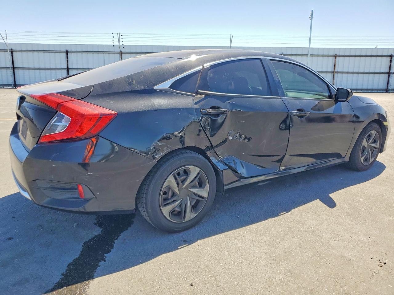 2020 Honda Civic Lx Black vin: 2HGFC2F69LH595148