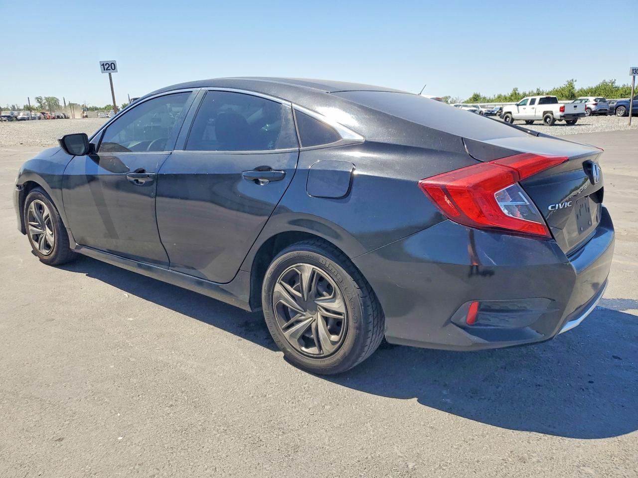 2020 Honda Civic Lx Black vin: 2HGFC2F69LH595148