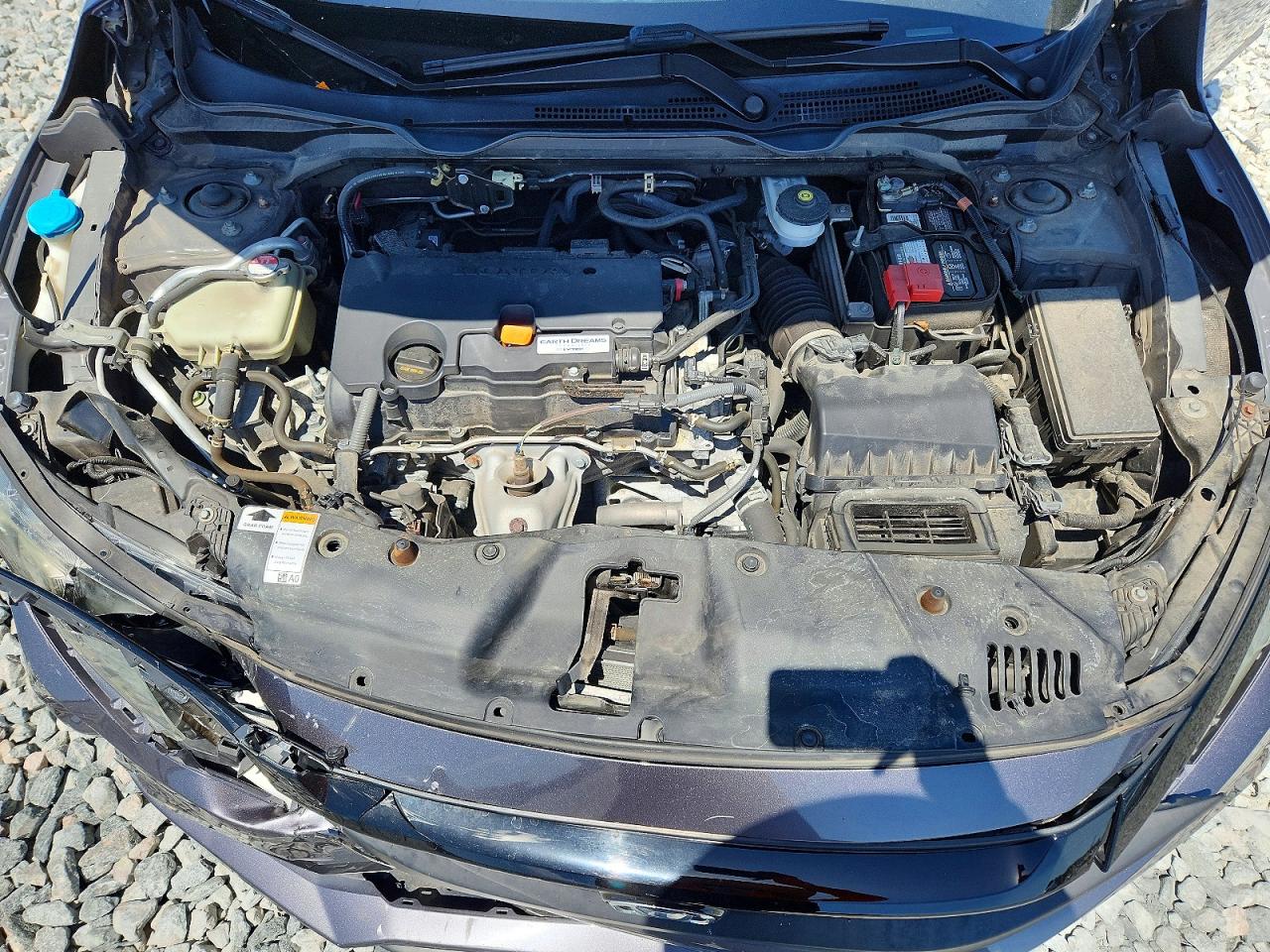 2019 Honda Civic Lx Gray vin: 2HGFC2F6XKH513104