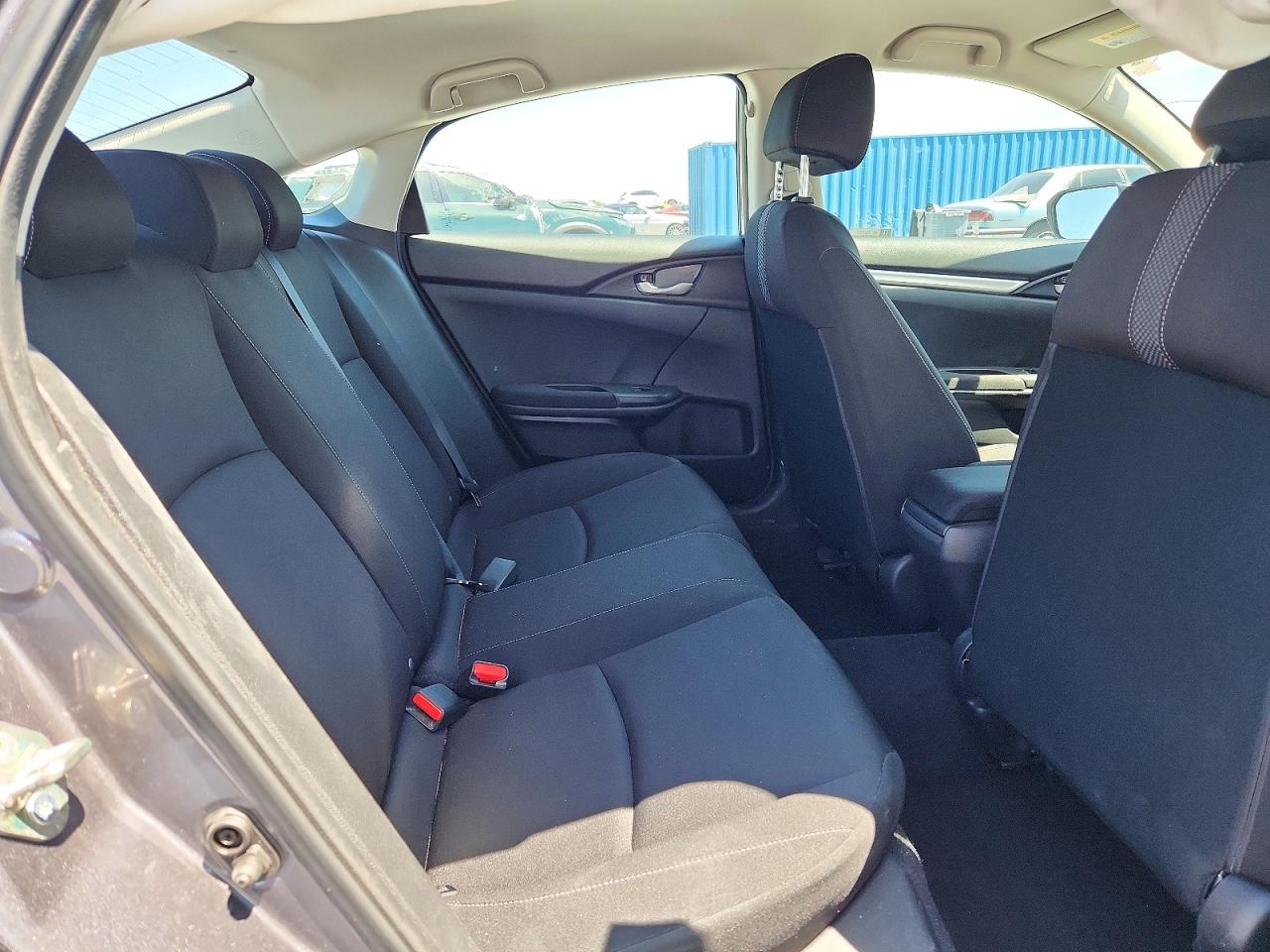 2019 Honda Civic Lx Gray vin: 2HGFC2F6XKH513104
