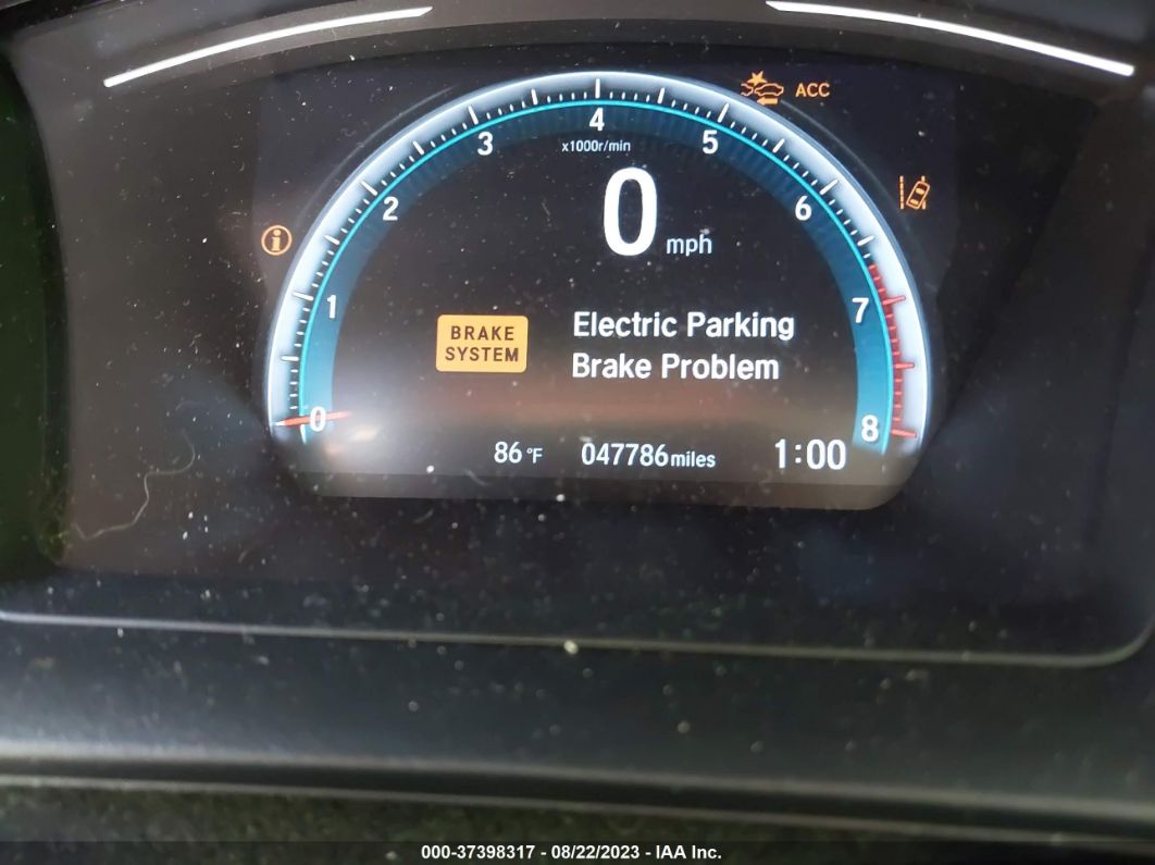 2019 Honda Civic Sedan Lx Gray vin: 2HGFC2F6XKH543459
