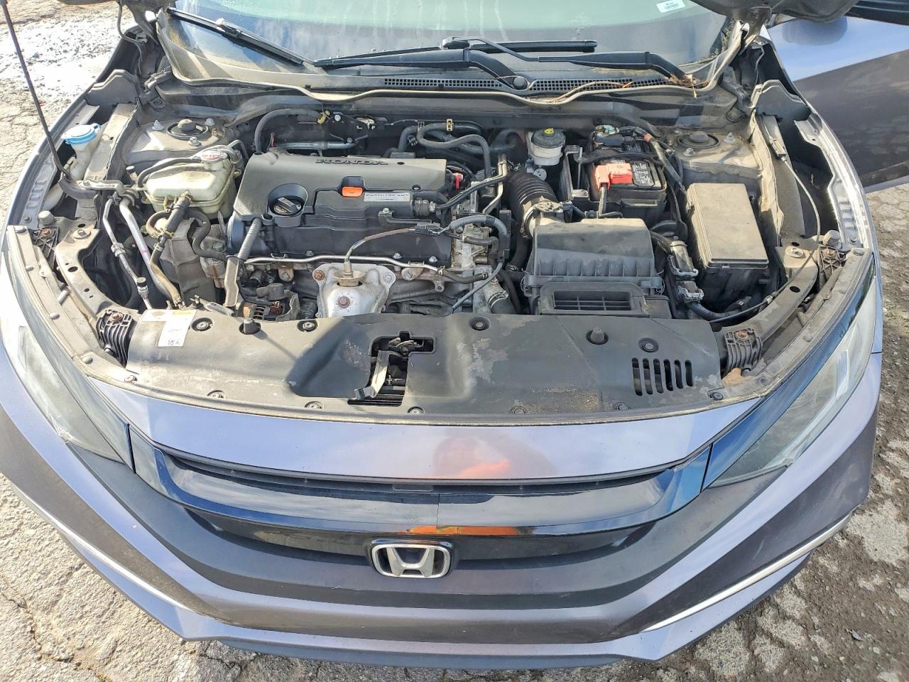 2019 Honda Civic Lx Серый vin: 2HGFC2F6XKH561475