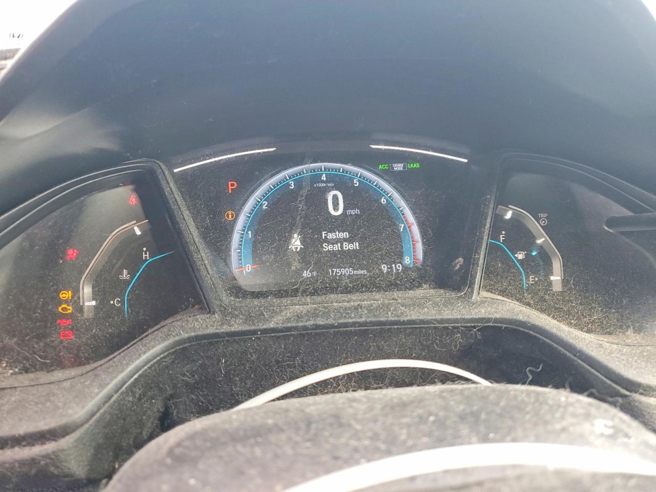 2019 Honda Civic Lx Серый vin: 2HGFC2F6XKH561475