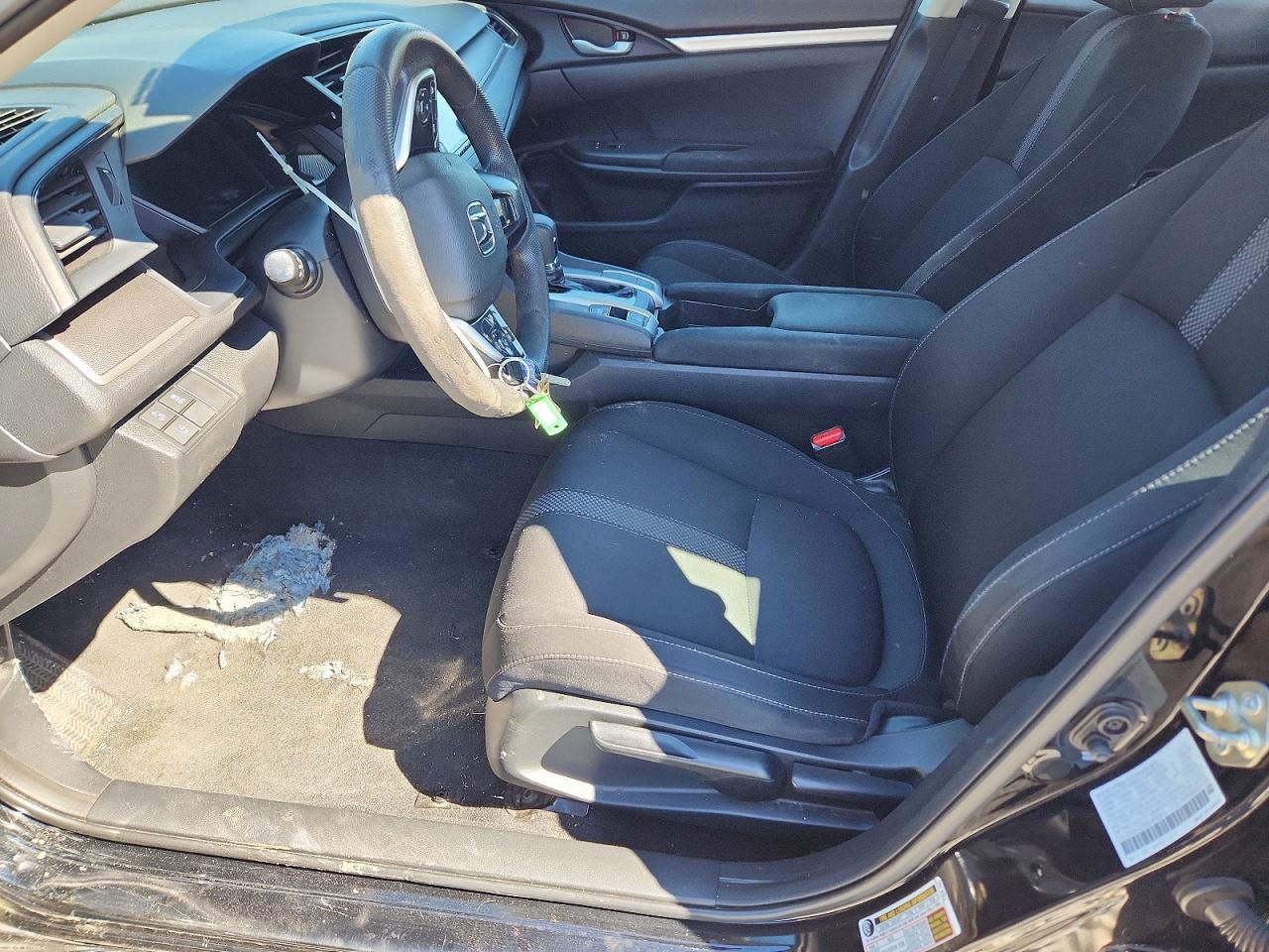 2020 Honda Civic Lx Black vin: 2HGFC2F6XLH503819