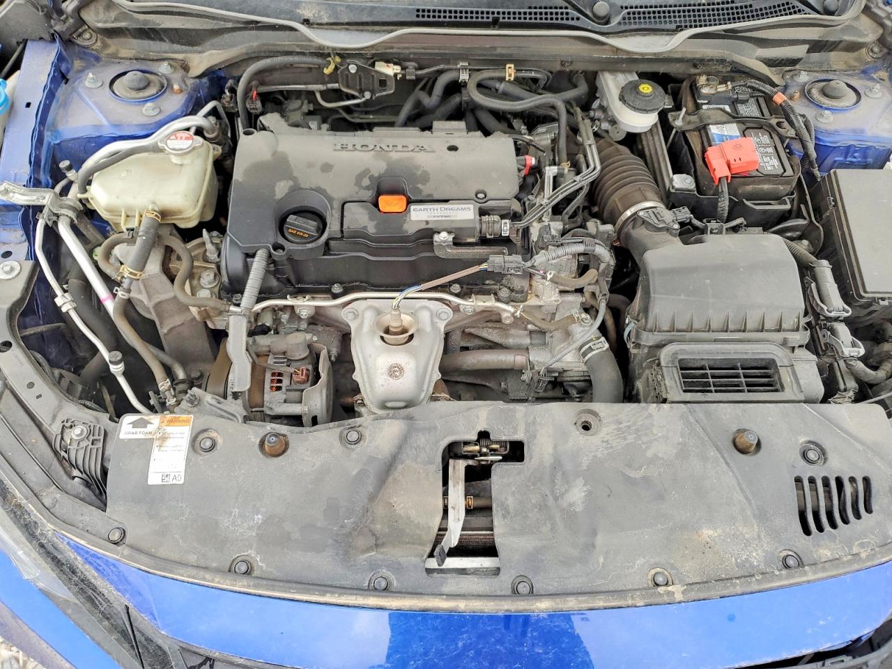 2021 Honda Civic Lx Blue vin: 2HGFC2F6XMH504759
