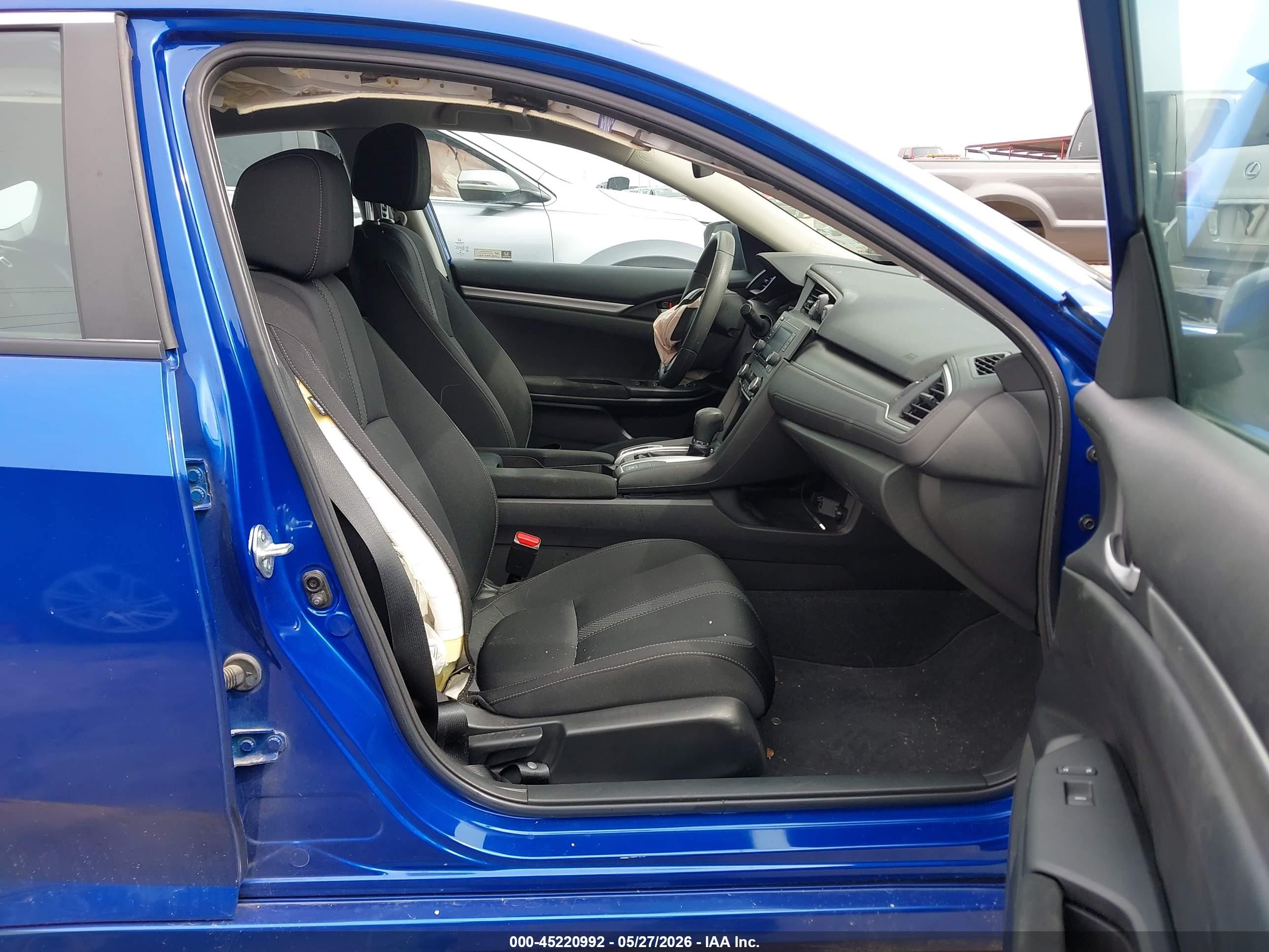 2021 Honda Civic Lx Синий vin: 2HGFC2F6XMH558966