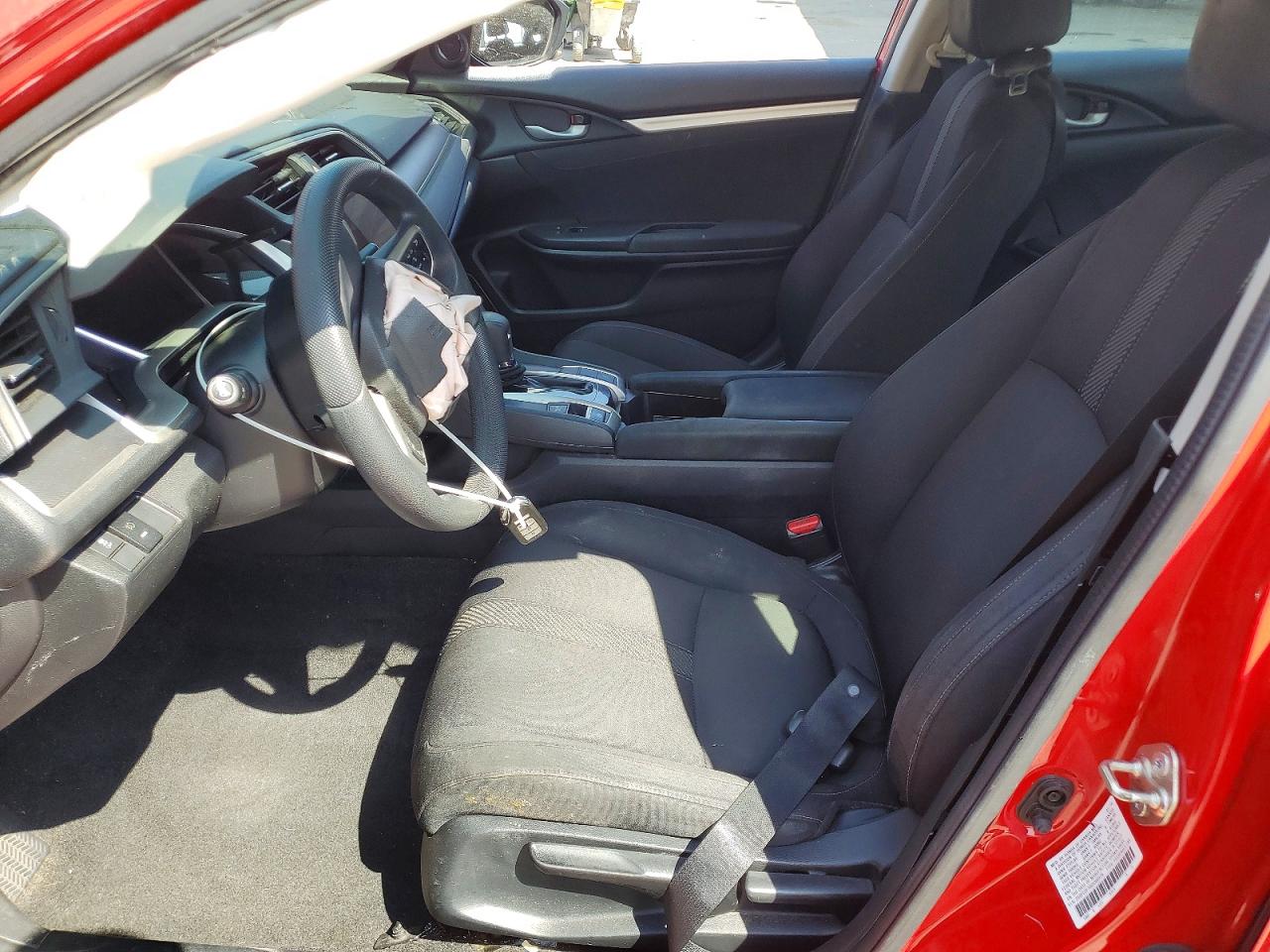 2016 Honda Civic Ex Red vin: 2HGFC2F70GH560576