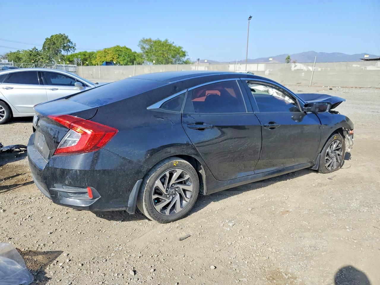 2016 Honda Civic Ex Black vin: 2HGFC2F70GH575580