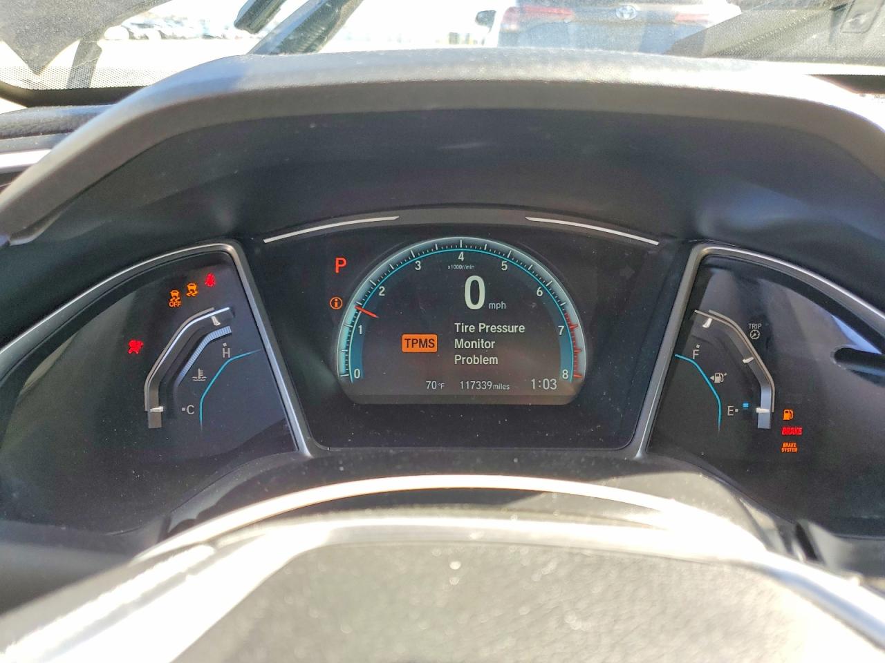 2017 Honda Civic Ex Purple vin: 2HGFC2F70HH501092