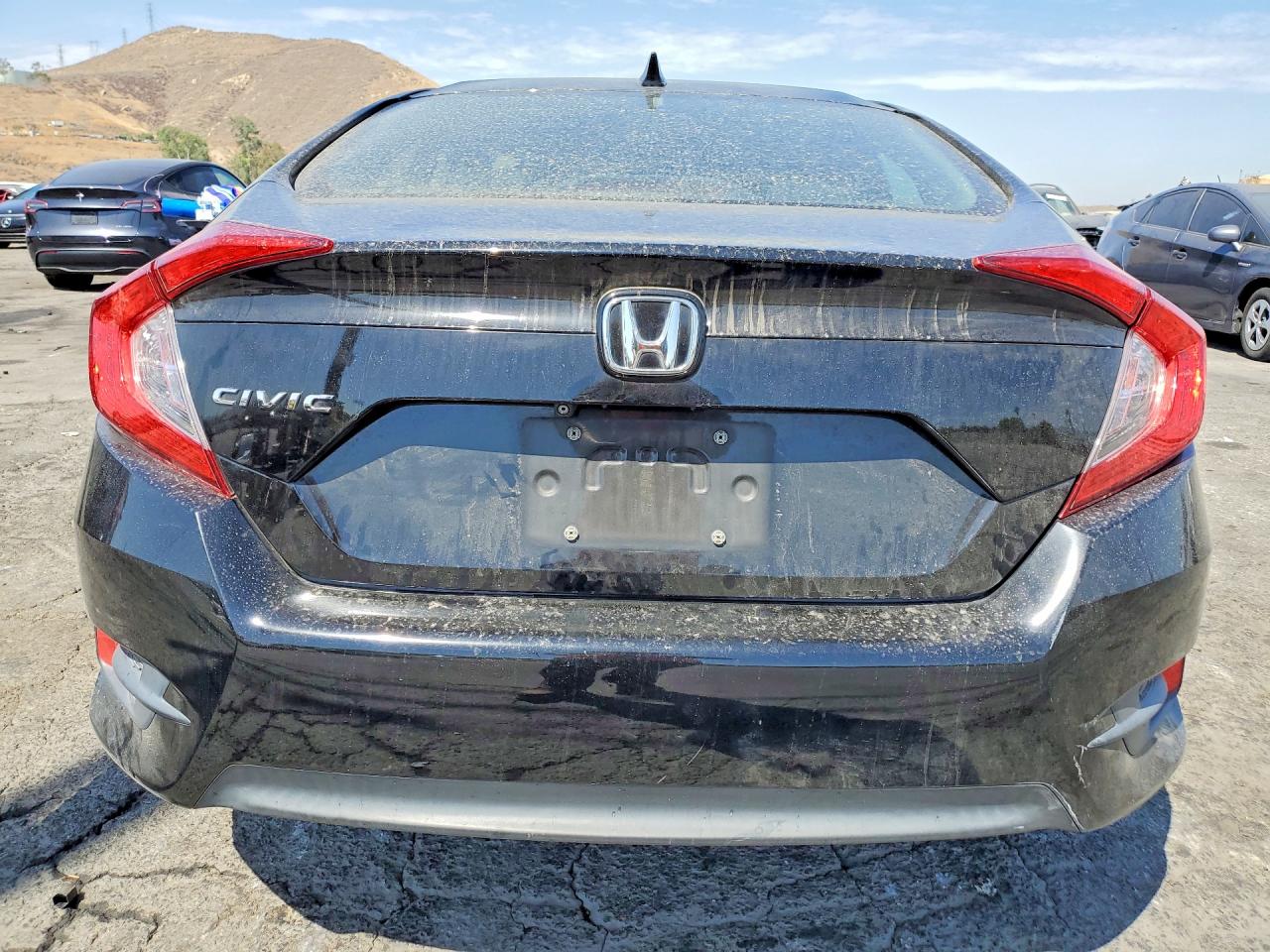 2018 Honda Civic Ex Black vin: 2HGFC2F70JH528055
