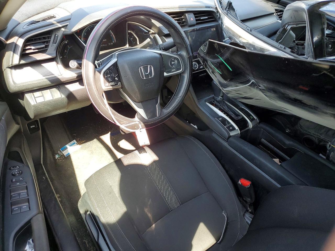 2018 Honda Civic Ex Black vin: 2HGFC2F70JH528055