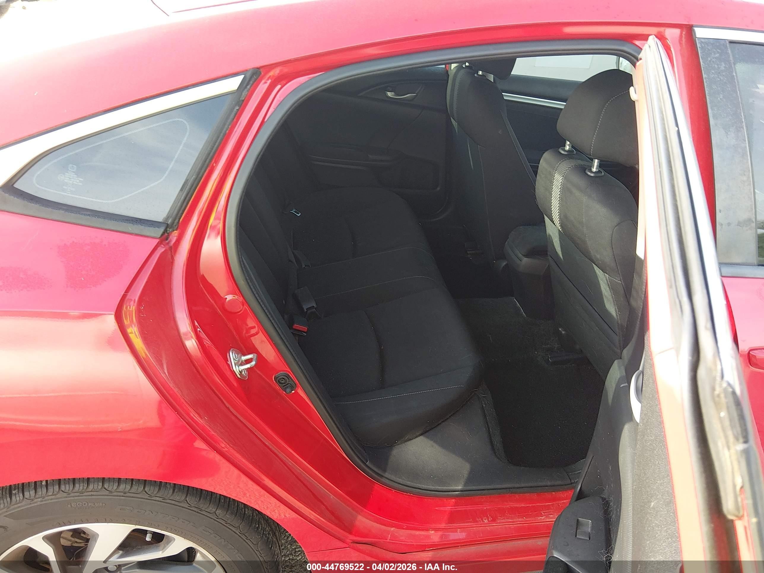 2016 Honda Civic Ex Red vin: 2HGFC2F72GH558523