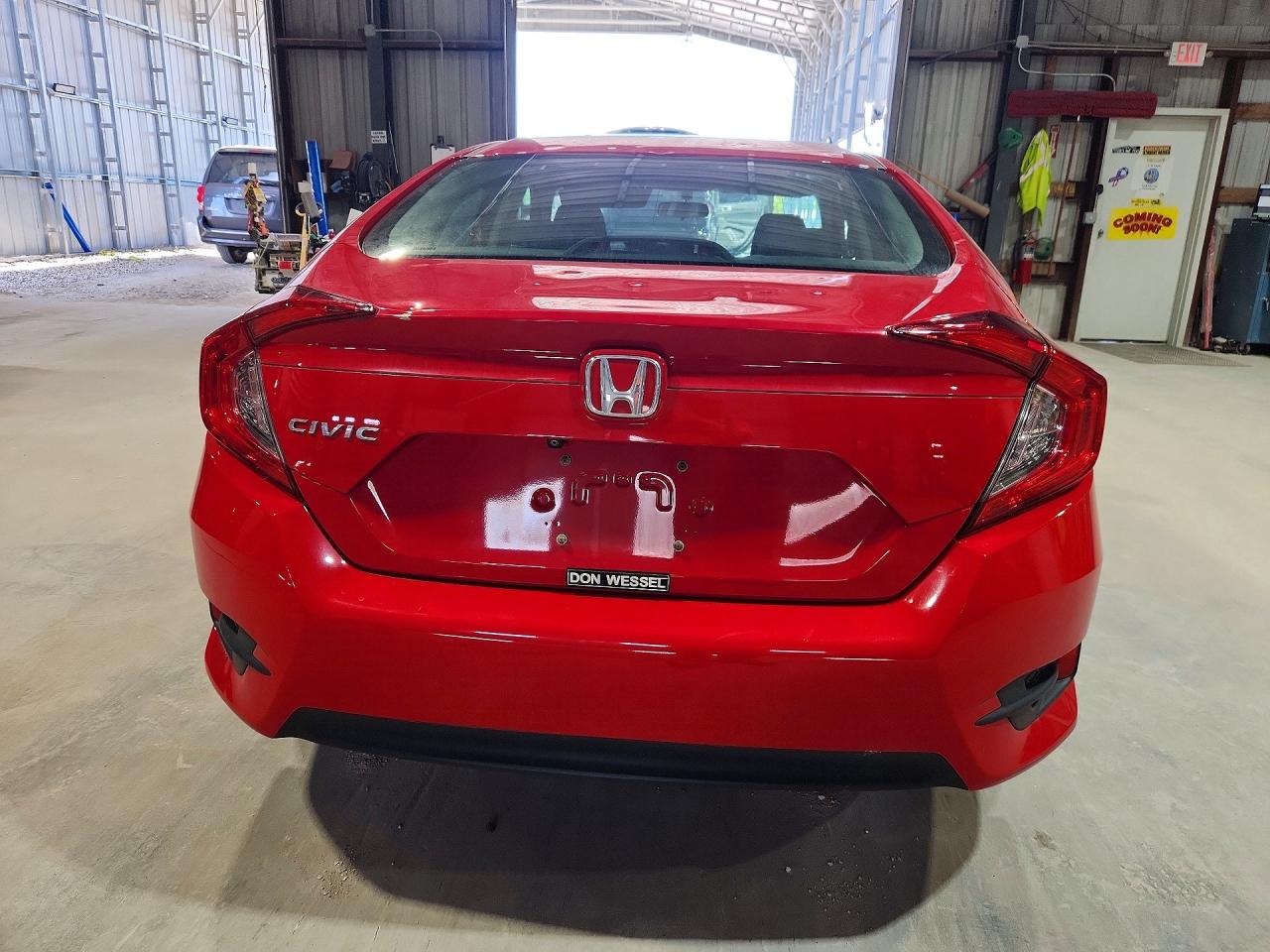 2016 Honda Civic Ex Red vin: 2HGFC2F72GH563401