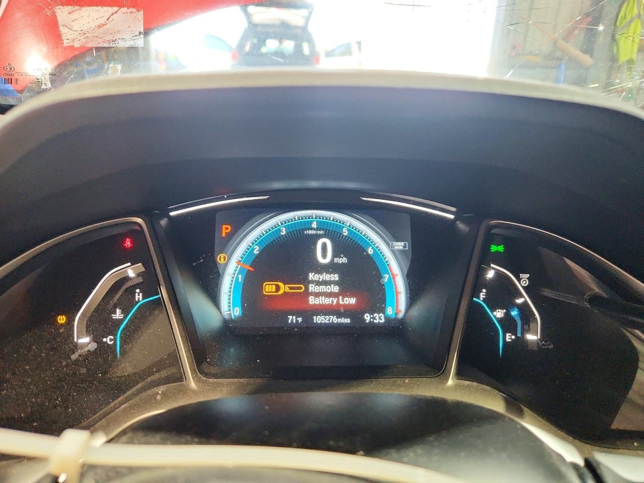 2016 Honda Civic Ex Red vin: 2HGFC2F72GH563401