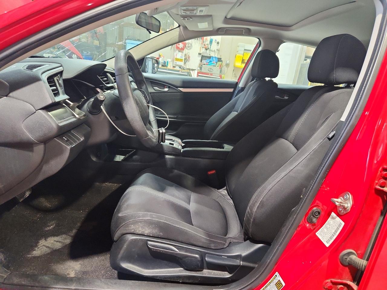 2016 Honda Civic Ex Red vin: 2HGFC2F72GH563401