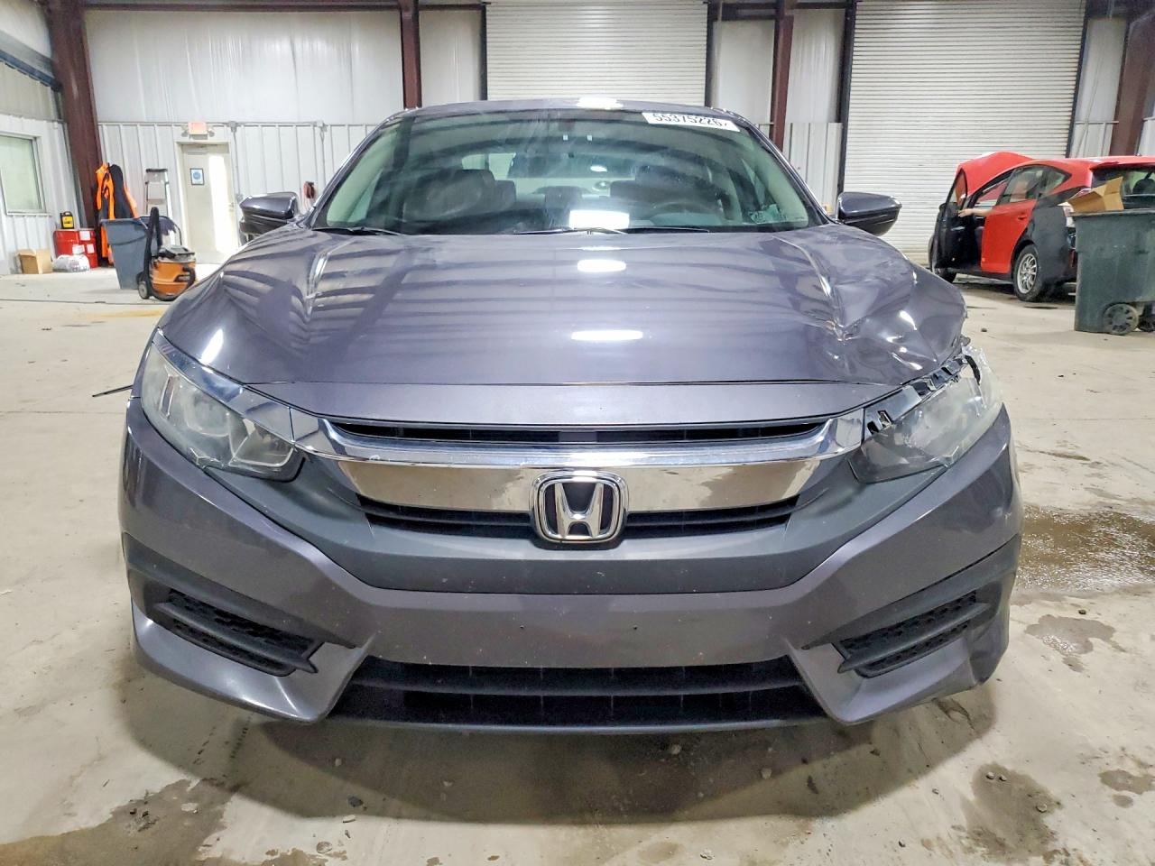 2016 Honda Civic Ex Gray vin: 2HGFC2F73GH516121