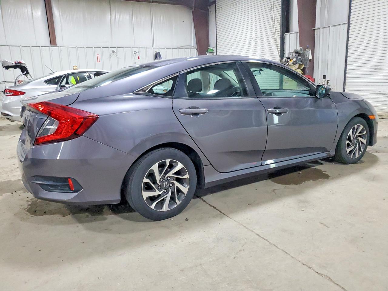 2016 Honda Civic Ex Gray vin: 2HGFC2F73GH516121