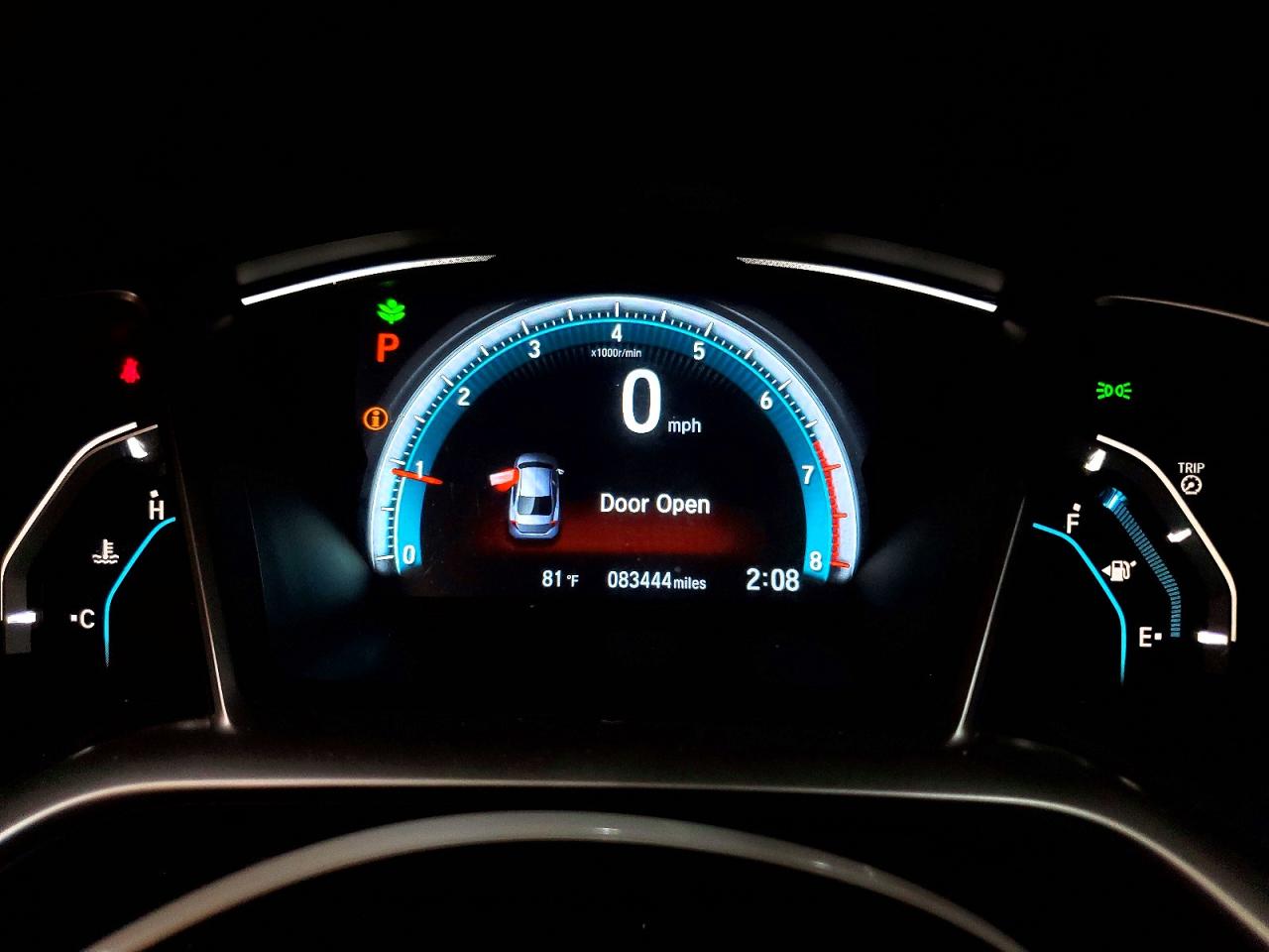 2016 Honda Civic Ex Gray vin: 2HGFC2F73GH516121